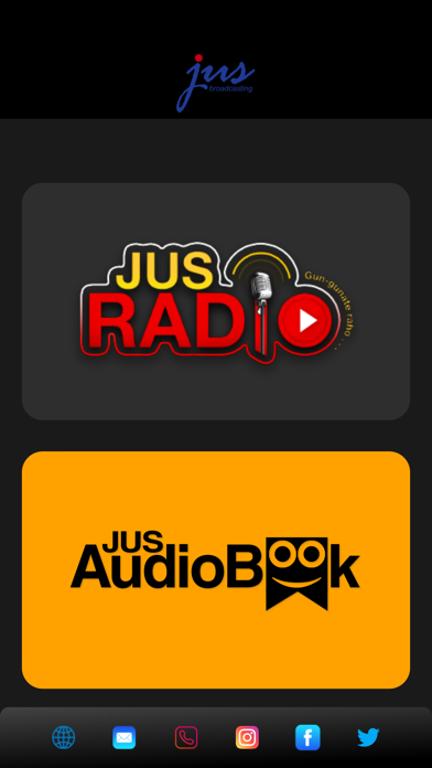 JUS Audiobook & Radio Screenshot