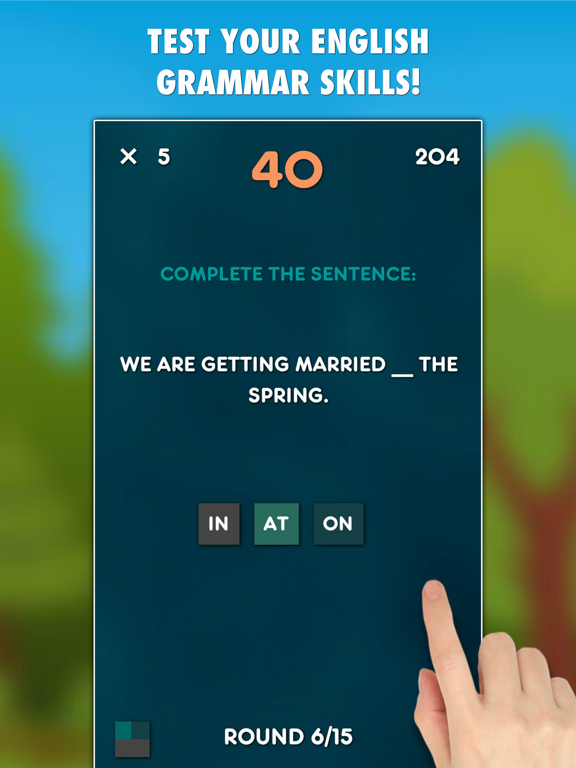 Screenshot #4 pour Prepositions Test PRO