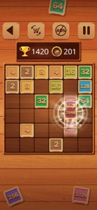 2048 Wooden Edition screenshot #3 for iPhone