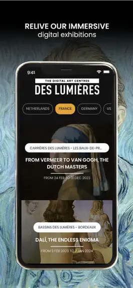 Game screenshot The DES LUMIÈRES art centres apk