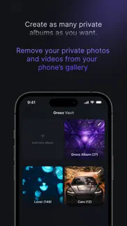 grooz vault iphone screenshot 2