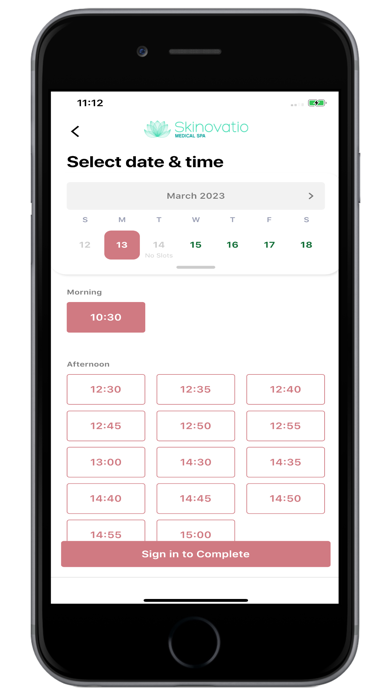 Skinovatio Med Spa - WS Screenshot