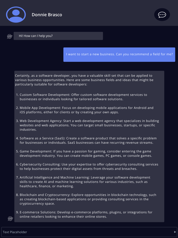 spAIrring app screenshot 3
