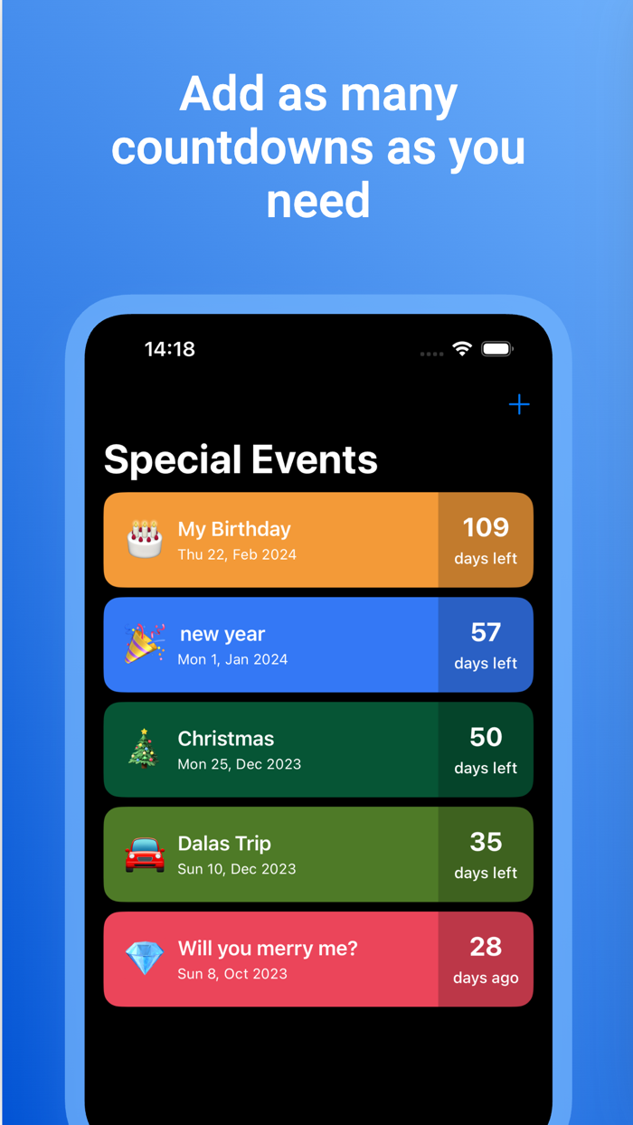 EventHorizon Smart Countdown