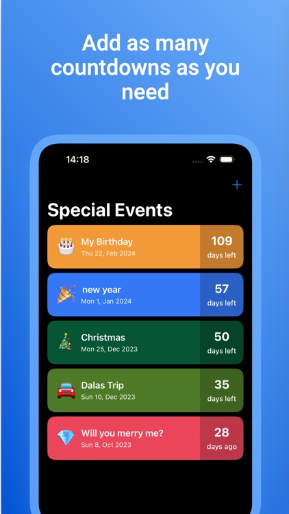 EventHorizon: Smart Countdown