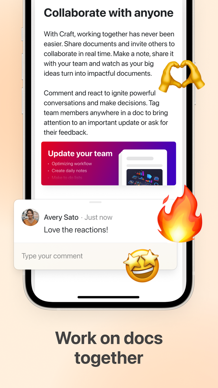 Craft Write docs AI editing