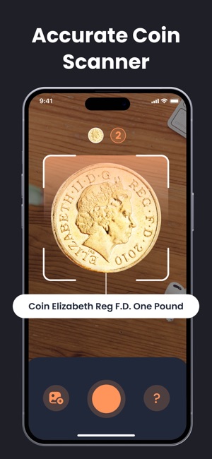 CoinSnap: Moeda coleta e valor na App Store