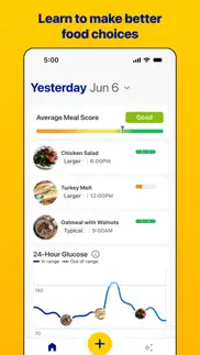 romeo: food & glucose insights iphone screenshot 2