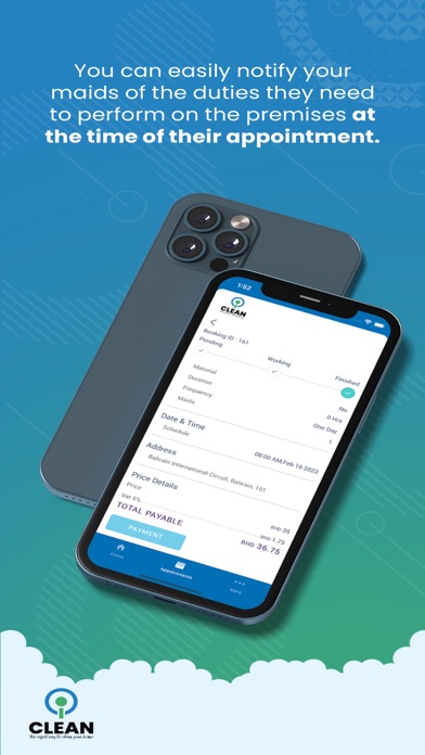 iClean Services Screenshot