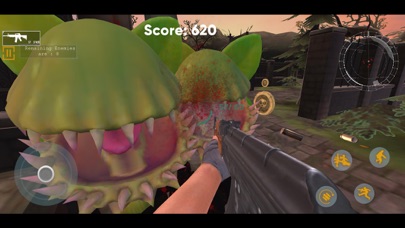SCP Spider Monster Attack Game Screenshot