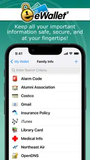 ewallet - password manager iphone screenshot 1