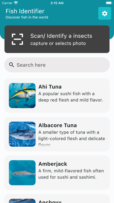 Screenshot #1 pour Fish ID - Fish Identifier