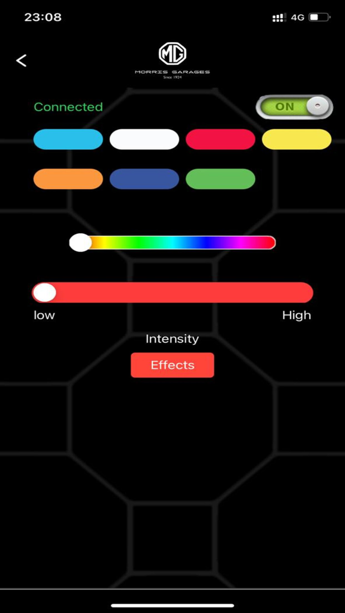 MG MOTOR AMBIENT MOOD LAMP