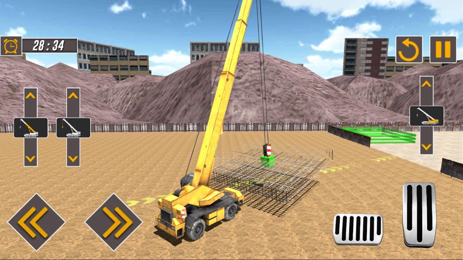#4. Construction Crane Simulator 2 (iOS) 由: Muhammad Ahmed Zubair