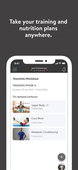 Game screenshot Enterprise Fitness App hack