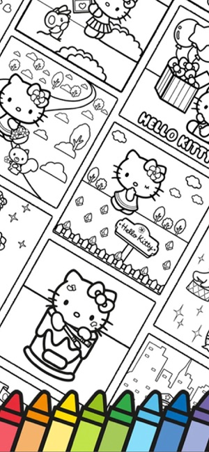 Hello Kitty: Coloring Book on the App Store