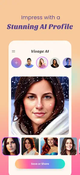Game screenshot Visage - AI Avatar Generator hack