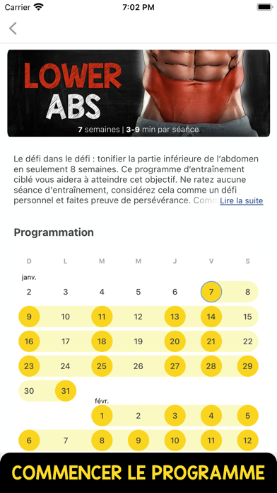 Screenshot #3 pour Exercices musculation abdos