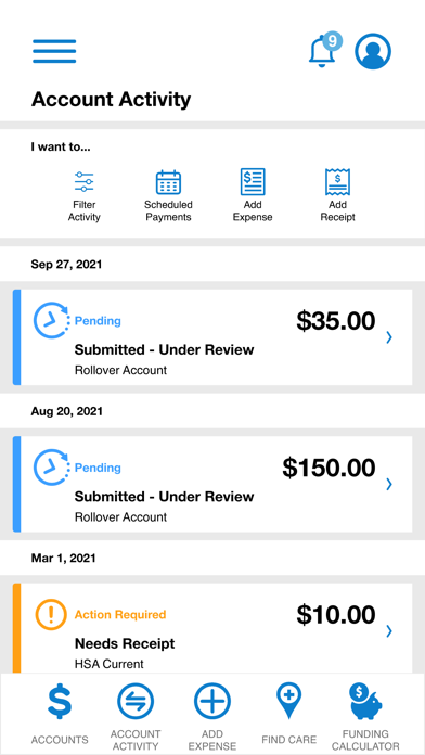 Healthy Dollars, Inc. Screenshot