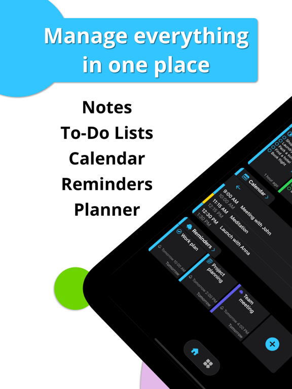 PlanEdition:All-in-One Planner iPad screenshot 1 - Productivity app
