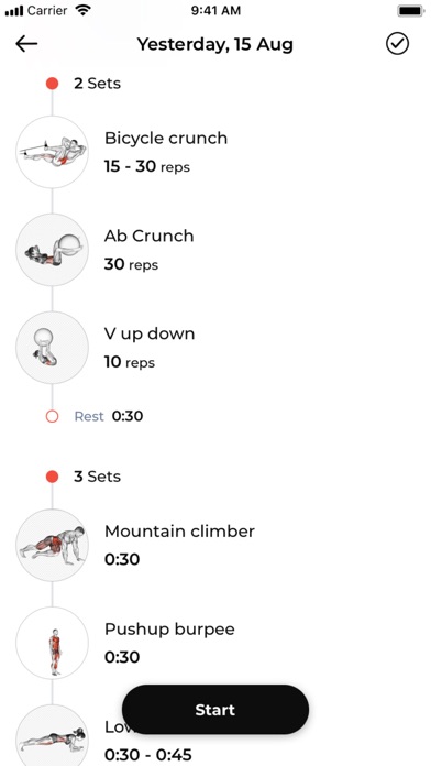 Mind and Matter Fitness Screenshot