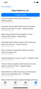 Stock Quotes and Ratings screenshot #7 for iPhone