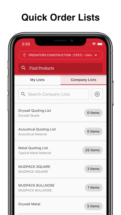 United Building Materials Screenshot