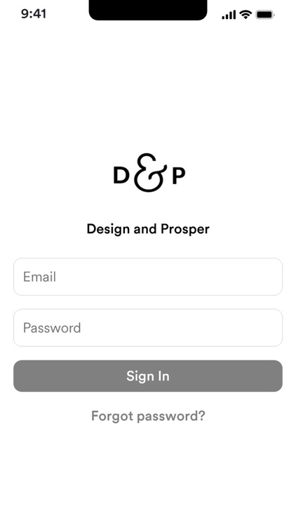 Design and Prosper