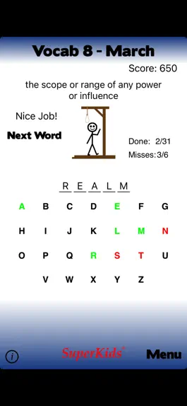 Game screenshot 8th Grade Vocabulary apk