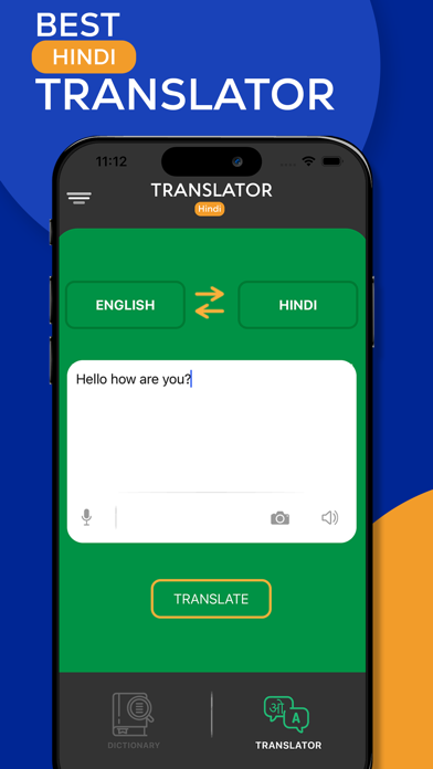 Hindi to English Translator - Screenshot