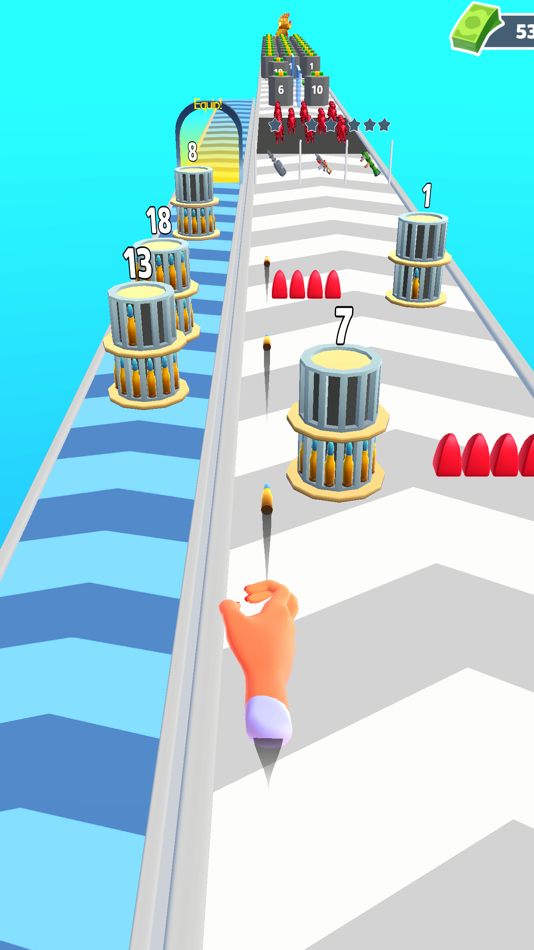 #1. Bullet Attack Run (iOS) 由: omer cetin