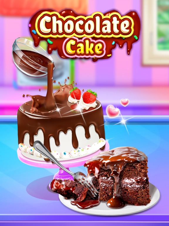 Screenshot #4 pour Chocolate Cake - Sweet Dessert