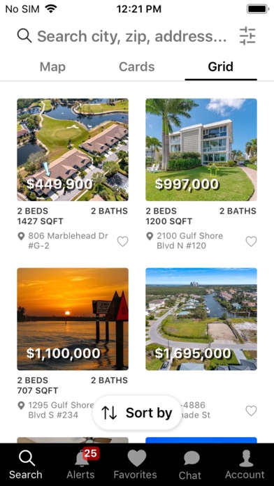 Southwest Florida Home Search Screenshot