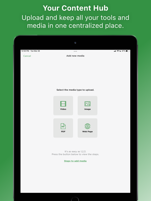 The Extra Digit Movement iPad screenshot 5 - Business app