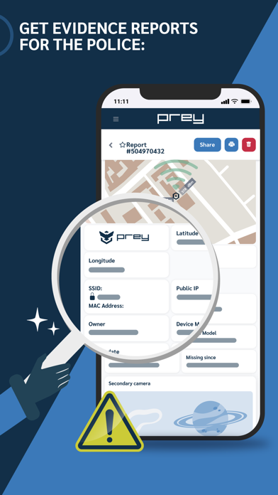 Prey Find My Phone & Security Screenshot