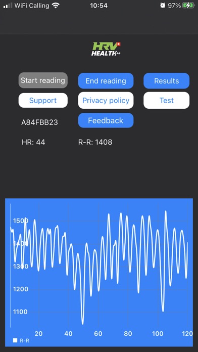 HRV Health basic Screenshot