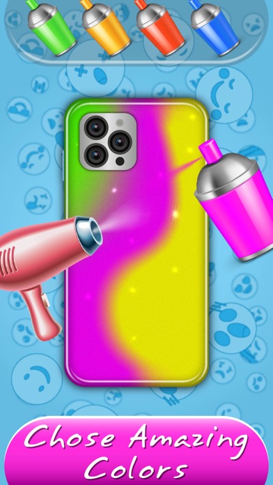 Phone Case DIY: Tie Dye Game Screenshot