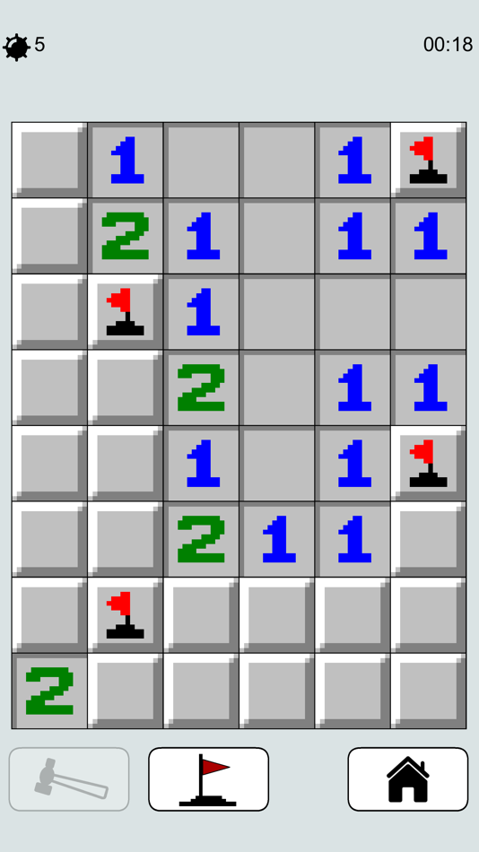 #1. Mine Detector - classic puzzle (iOS) 由: 亚州 王