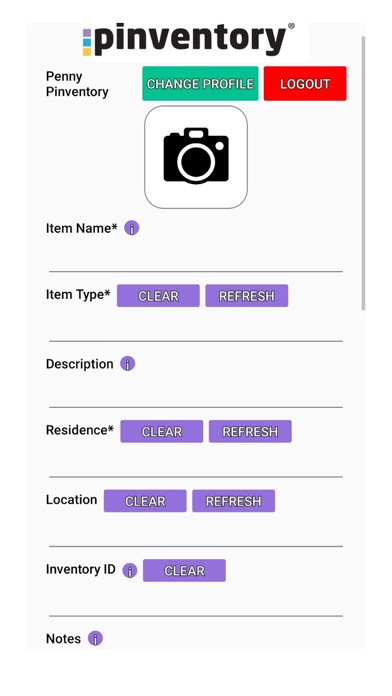 Pinventory® Home & Business Screenshot