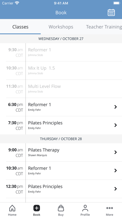 Pilates MN Screenshot