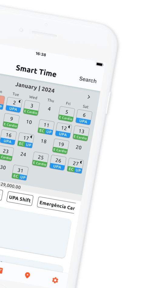 #2. Smart Time The Easy Shift (iOS) 由: Vertical Mobi