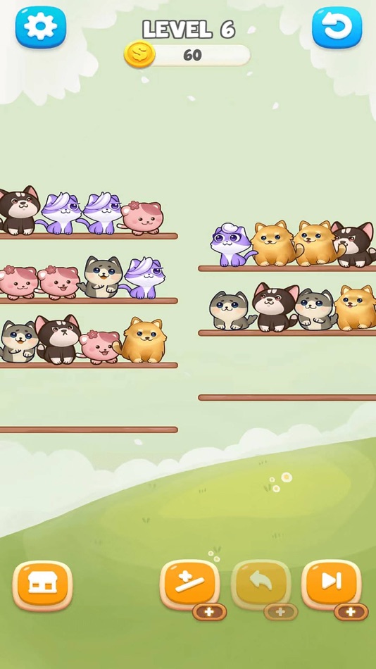 #3. Dog Sort-Color Games (iOS) 由: Hong Kong Qihang Network Technology Limited
