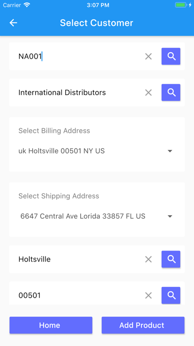 Mobile Sales Screenshot