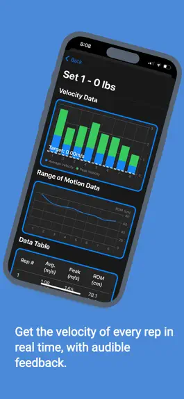 Game screenshot TrueRep VBT apk