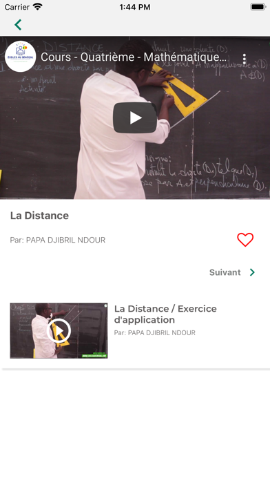 Ecole au senegal Screenshot