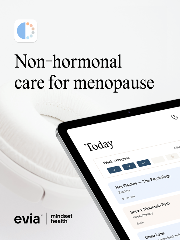 Screenshot #4 pour Evia: Hot Flashes & Menopause