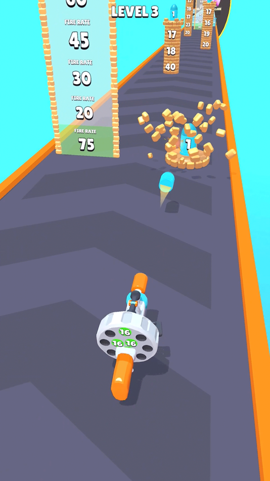 #1. Stacky Bullets (iOS) 由: Ali Can Uncu