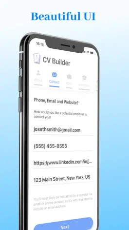 Game screenshot CV Builder - Perfect Resume apk