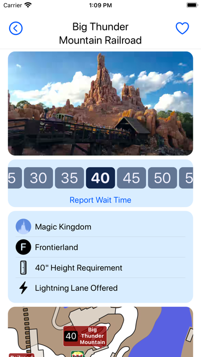 Wait Times for Disney World Screenshot