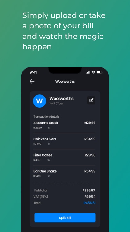 Fair Share Bill Splitter